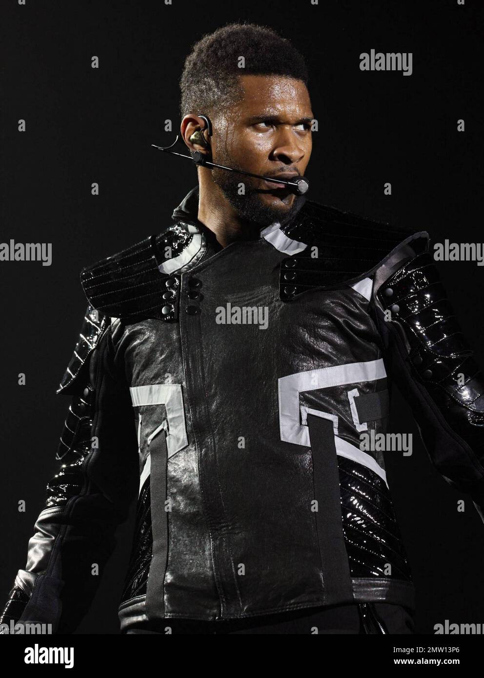 Usher performs live in concert at the O2 Arena in London, UK. 2/2/11