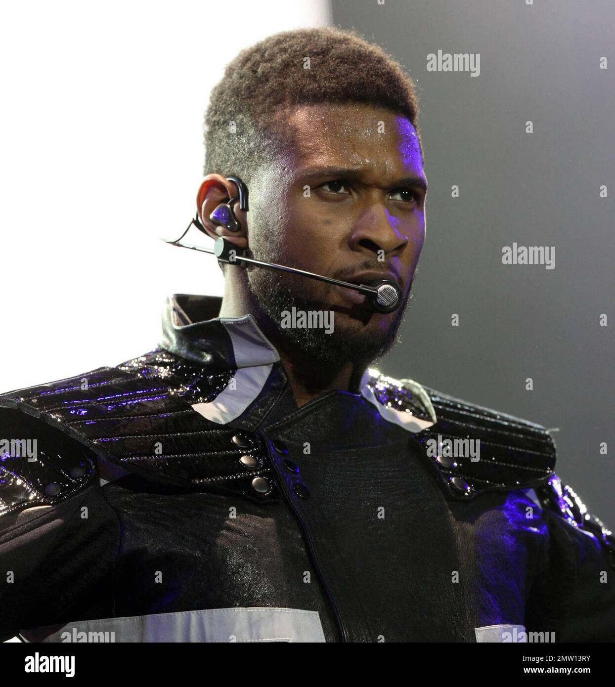 Usher performs live in concert at the O2 Arena in London, UK. 2/2/11