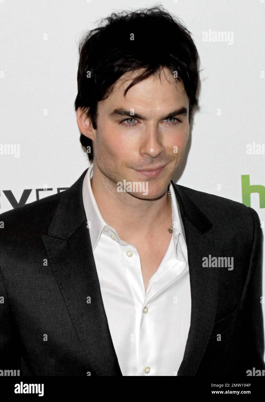 Actor Ian Somerhalder arriving at Paleyfest 2012 at the Saban Theatre