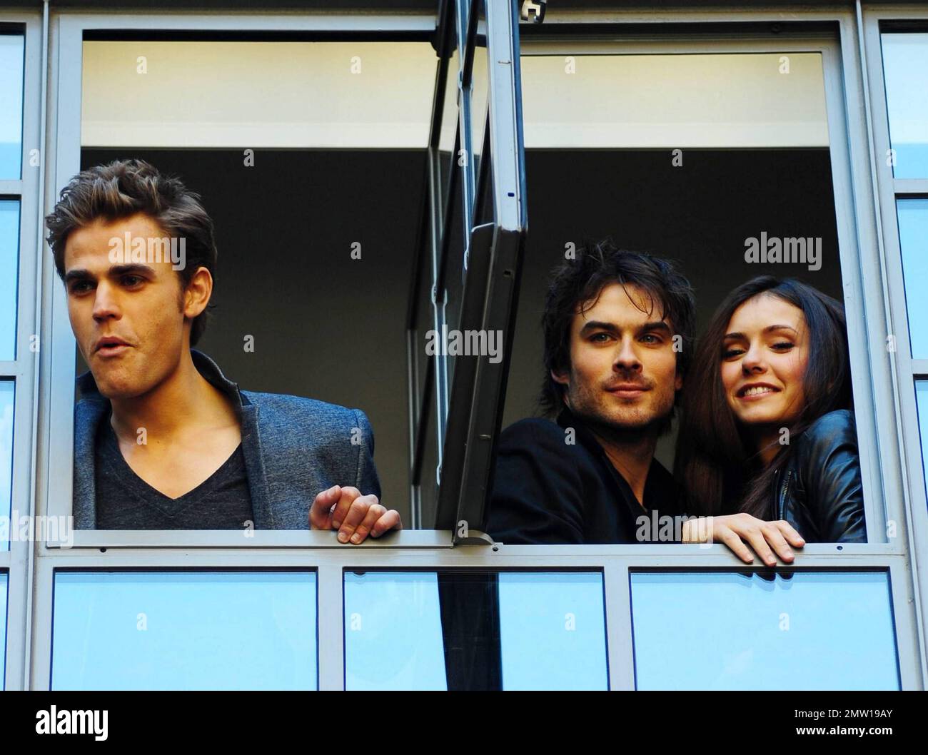 THE VAMPIRE DIARIES, (from left): Nina Dobrev, Candice Accola, 'Masquerade',  (Season 2, ep. 207, aired Oct. 28, 2010), 2009 Stock Photo - Alamy