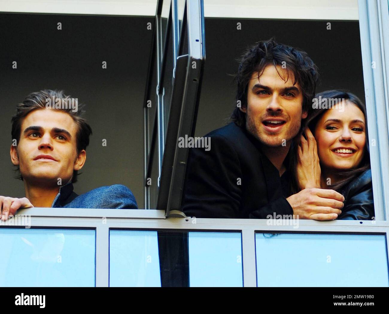 Nina Dobrev Goes Masqueradin': Photo 391922, Ian Somerhalder, Nina Dobrev,  Paul Wesley, The Vampire Diaries Pictures