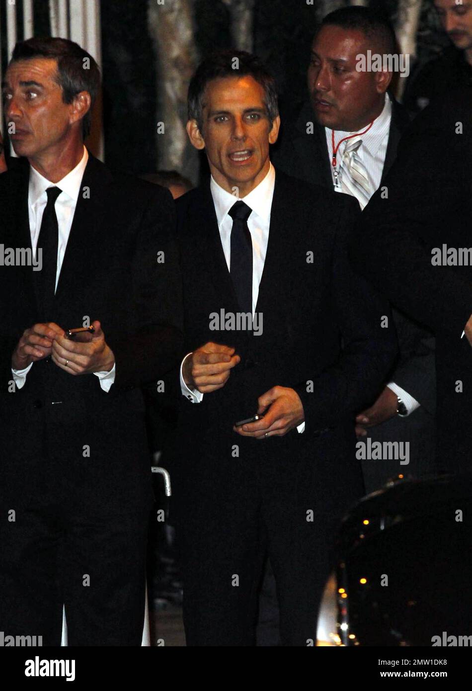Ben Stiller attends the "Vanity Fair" Oscar Party at the Sunset Towers