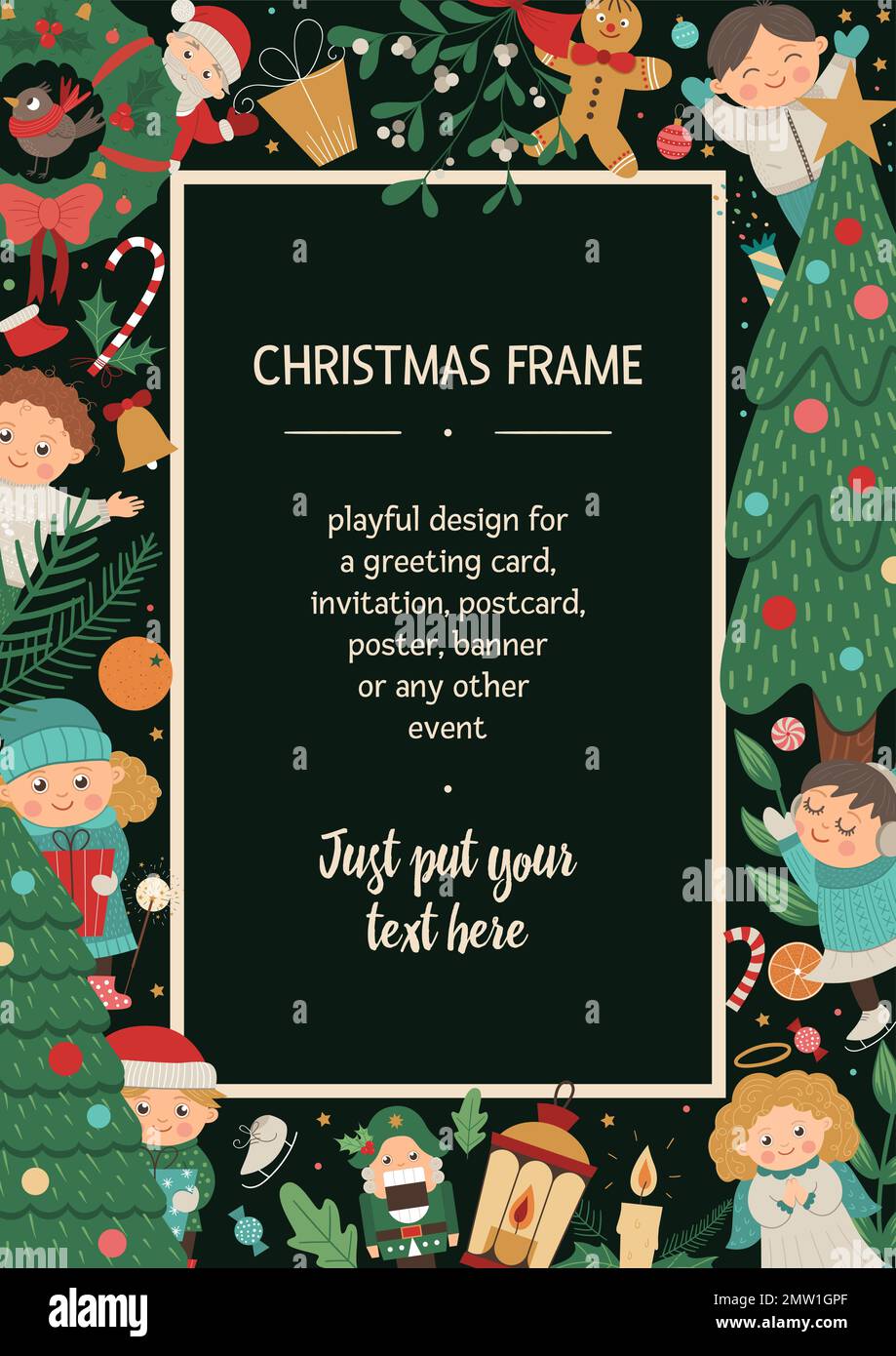 Christmas Frame Vertical