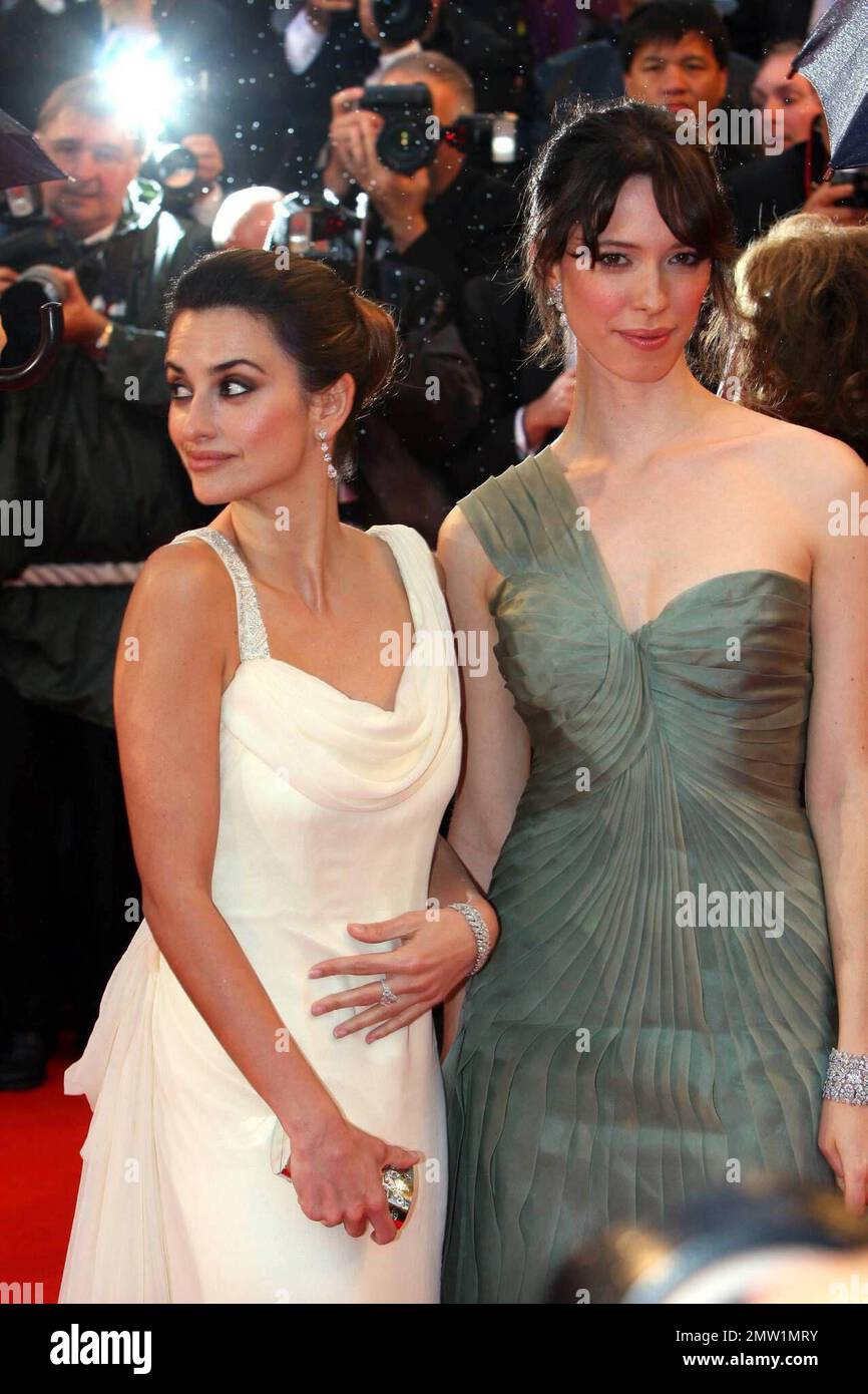 Penelope Cruz and Rebecca Hall attend the premiere of 