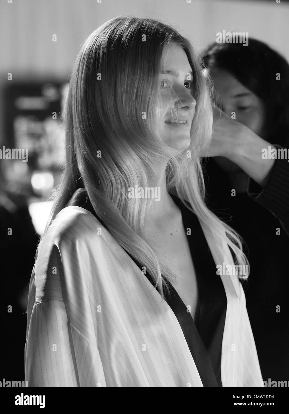 The victorias secret fashion show Black and White Stock Photos & Images