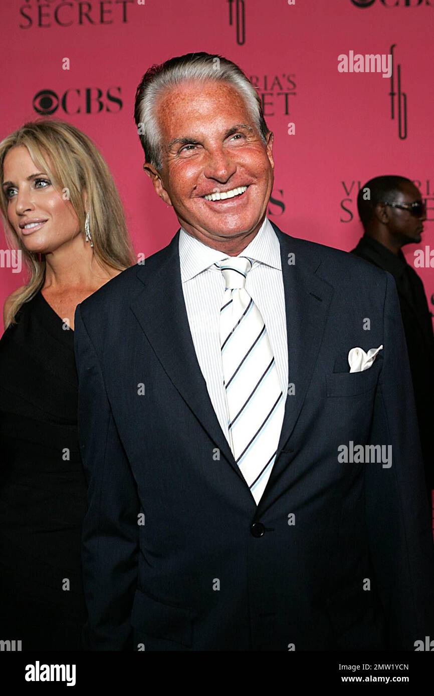 Actor George Hamilton and his wife Kimberly Blackford appear on