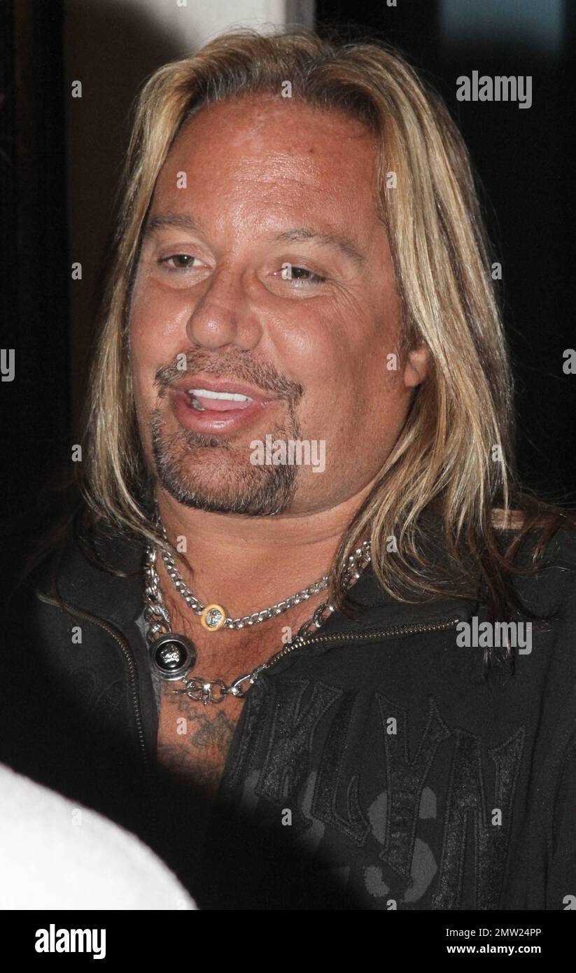 EXCLUSIVE!! Vince Neil at the grand opening of his Vegas strip club