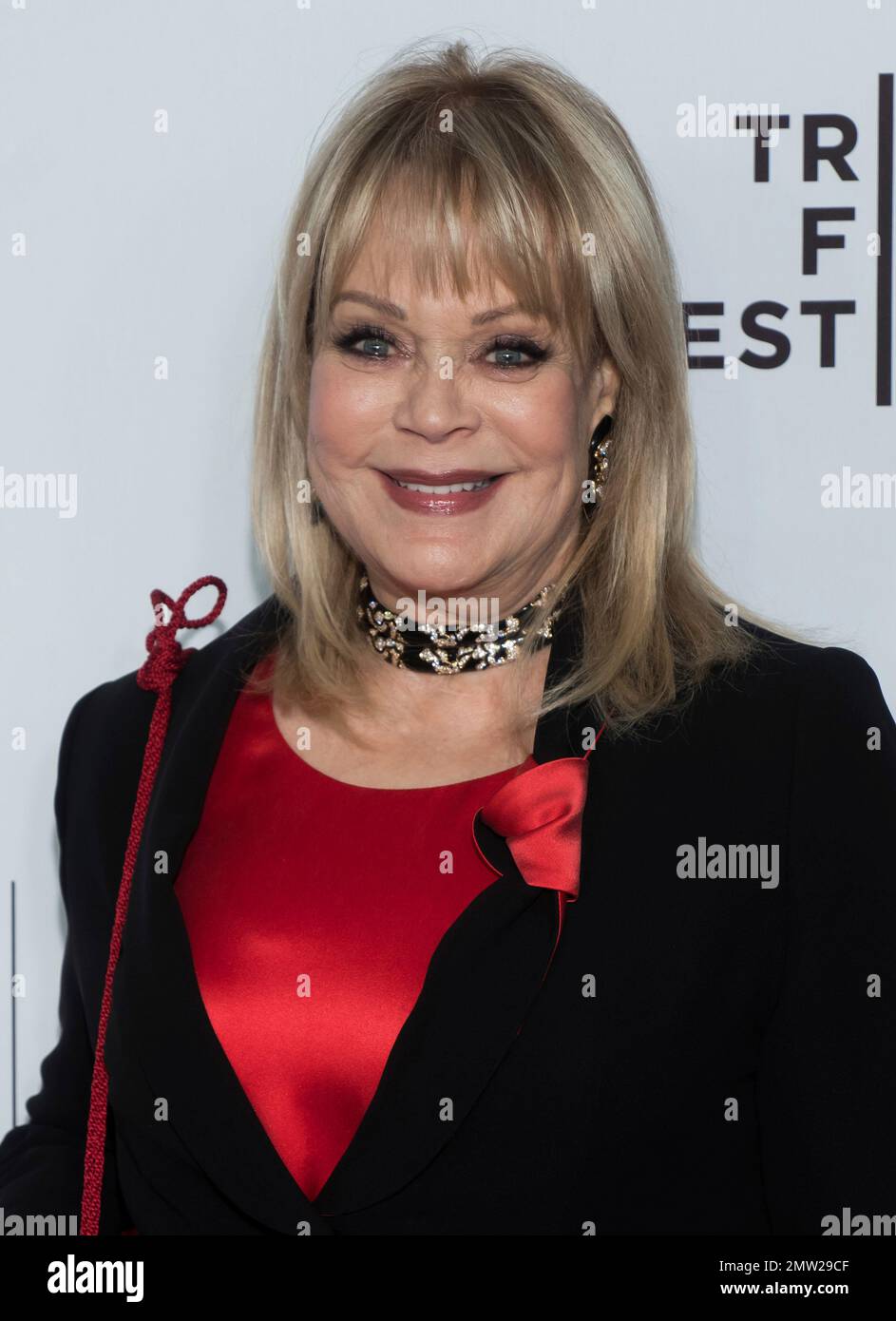 Candy Spelling attends the world premiere of "Clive Davis The
