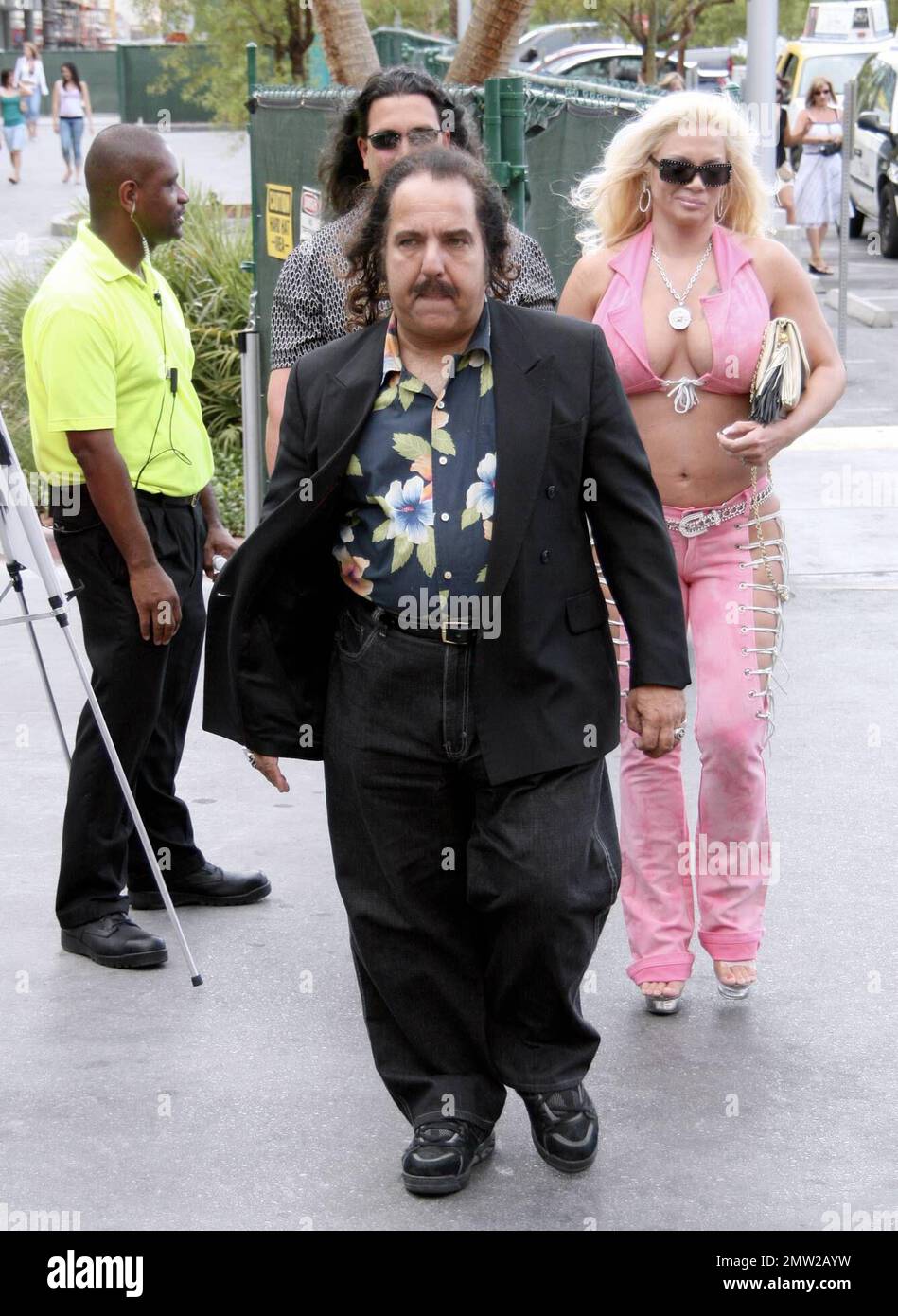 Ron Jeremy arrives at the MTV VMA's. Las Vegas, NV. 9/9/07 Stock Photo
