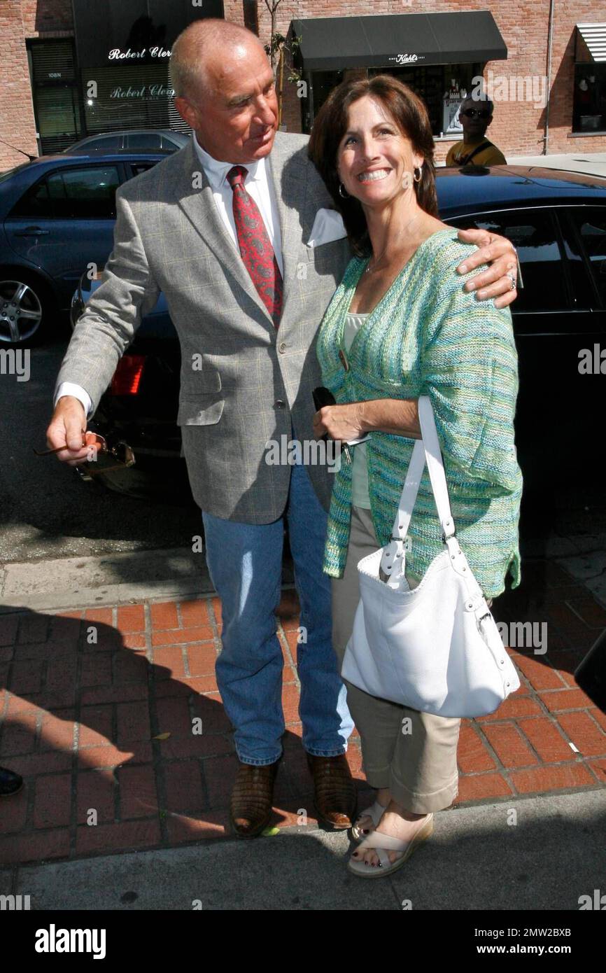 Prince Fredrick Von Anhalt has lunch at The Ivy and poses with his only