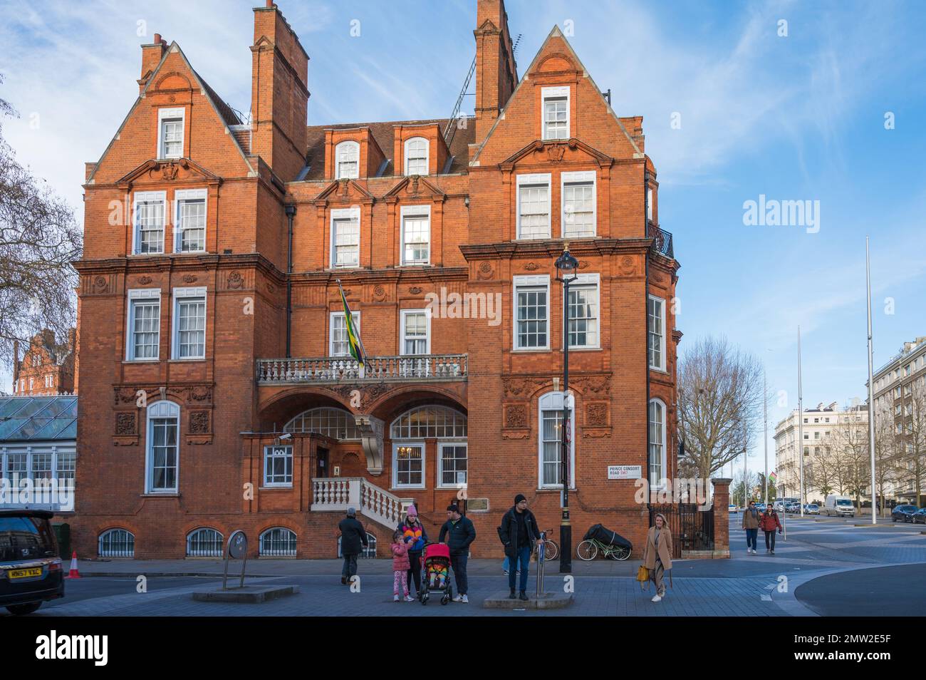 High Commission of Jamaica on Prince Consort Road, South Kensington