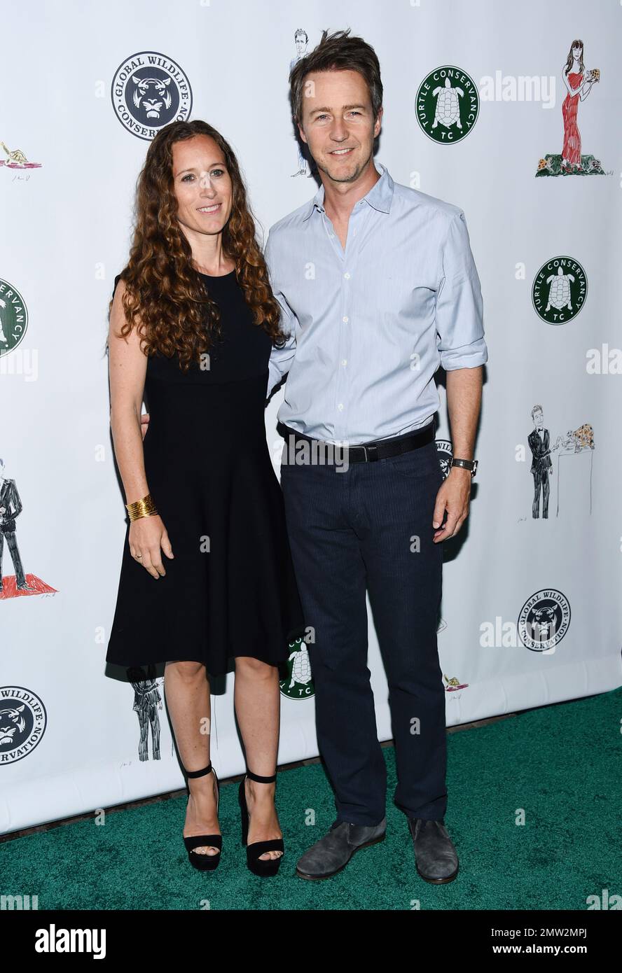 Actor Edward Norton and wife Shauna Robertson attend the Fourth Annual
