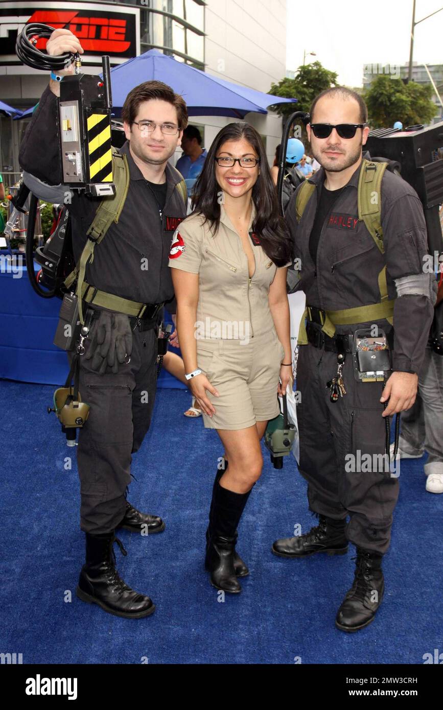 Fans dressed as comic, television and film superhero characters join ...