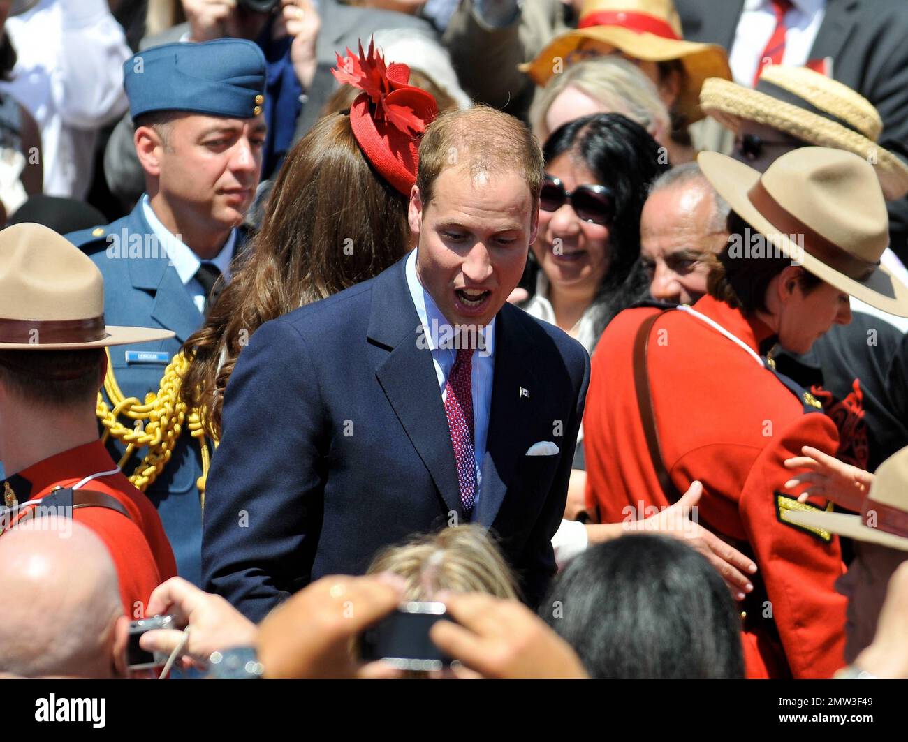 Prince William and Kate Middleton, the Duke and Duchess of Cambridge