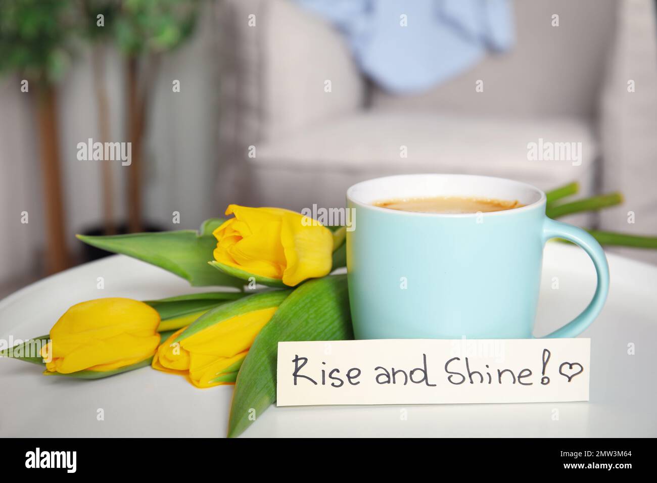 Good morning rise shine on hi-res stock photography and images - Alamy
