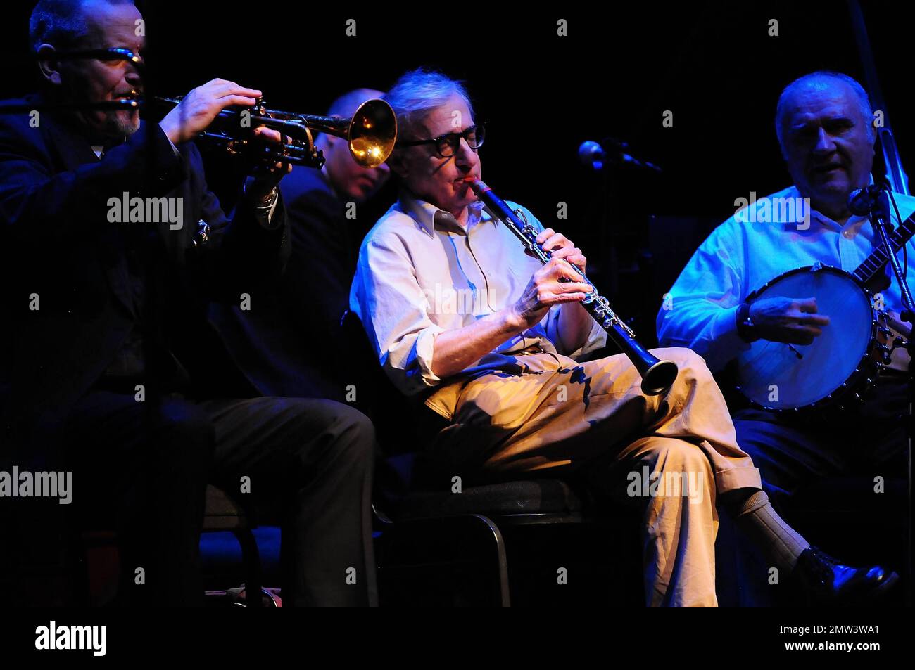 Woody Allen and his New Orleans Jazz Band perform at Fillmore Miami
