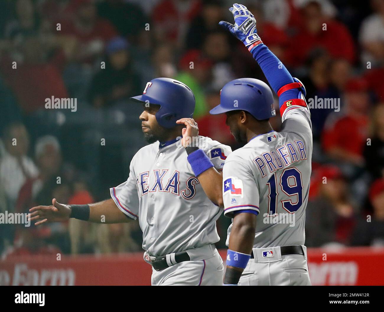 Jun 10, 2018: Texas Rangers shortstop Jurickson Profar #19 during