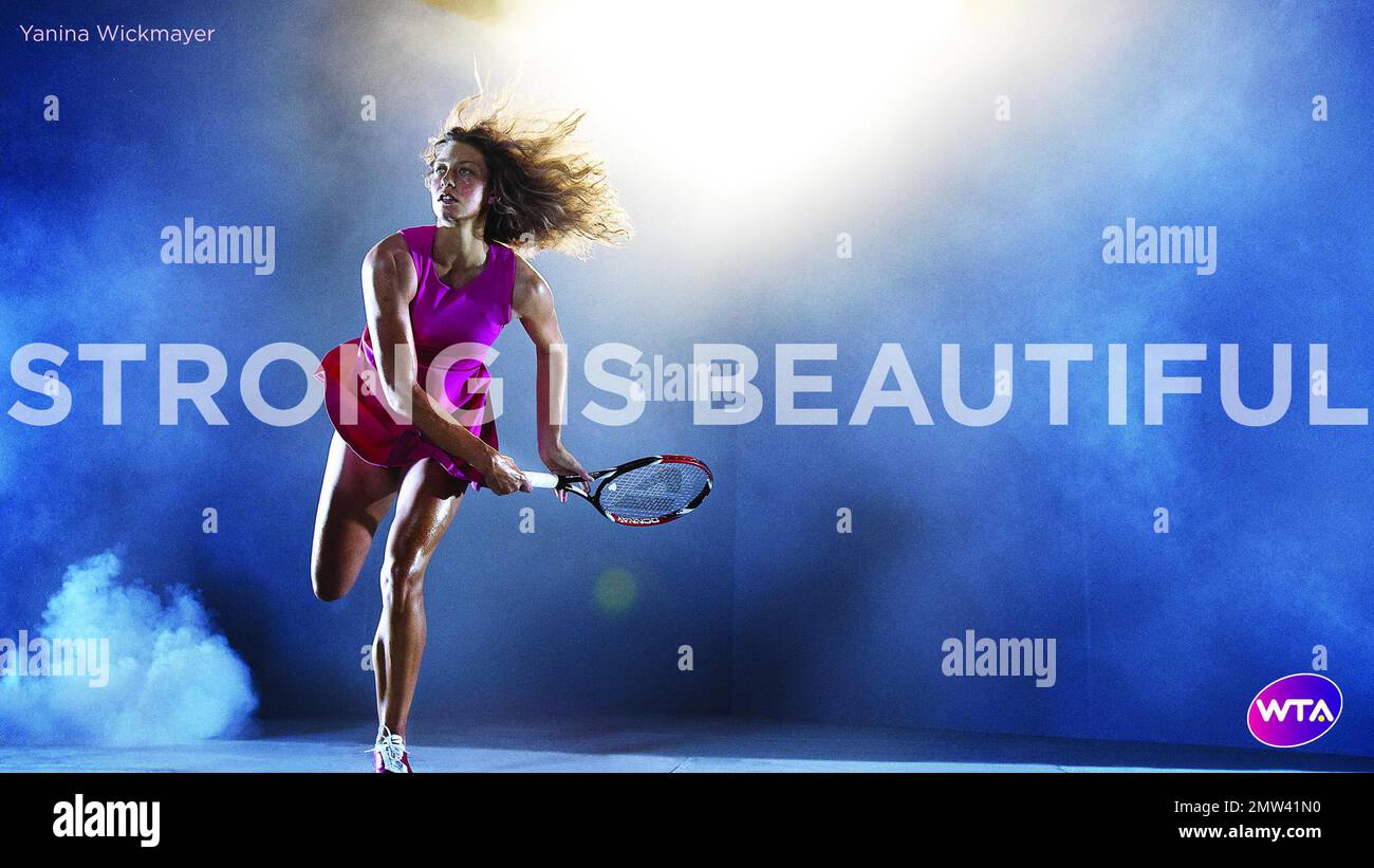 sko Fortov Sprede The Women's Tennis Association (WTA) unveiled a new ad campaign with the  tagline "Strong is Beautiful," featuring 38 stars of the sport. The  campaign includes TV, print and digital ads along with