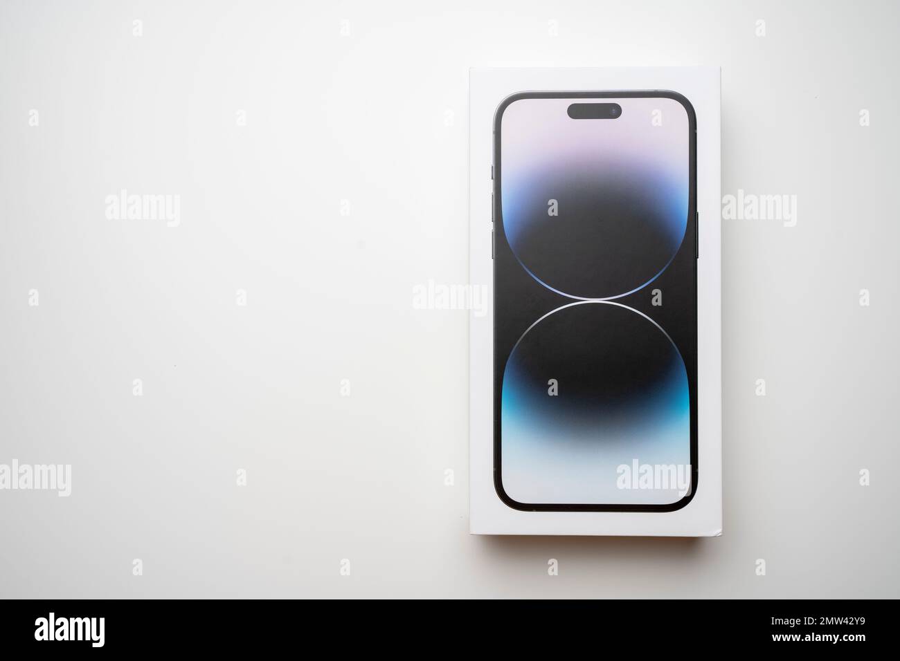 iPhone 14 Pro Max in Space Black color, in box. In Apple's latest phone ...