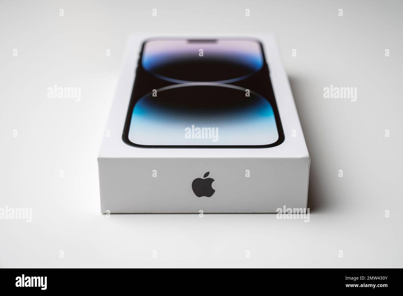 iPhone 14 Pro Max in Space Black color, in box. In Apple's latest phone ...