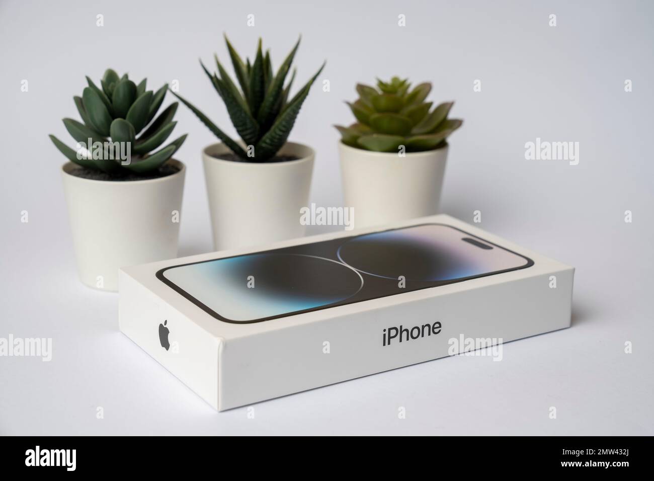 iPhone 14 Pro Max in Space Black color, in box. In Apple's latest phone ...