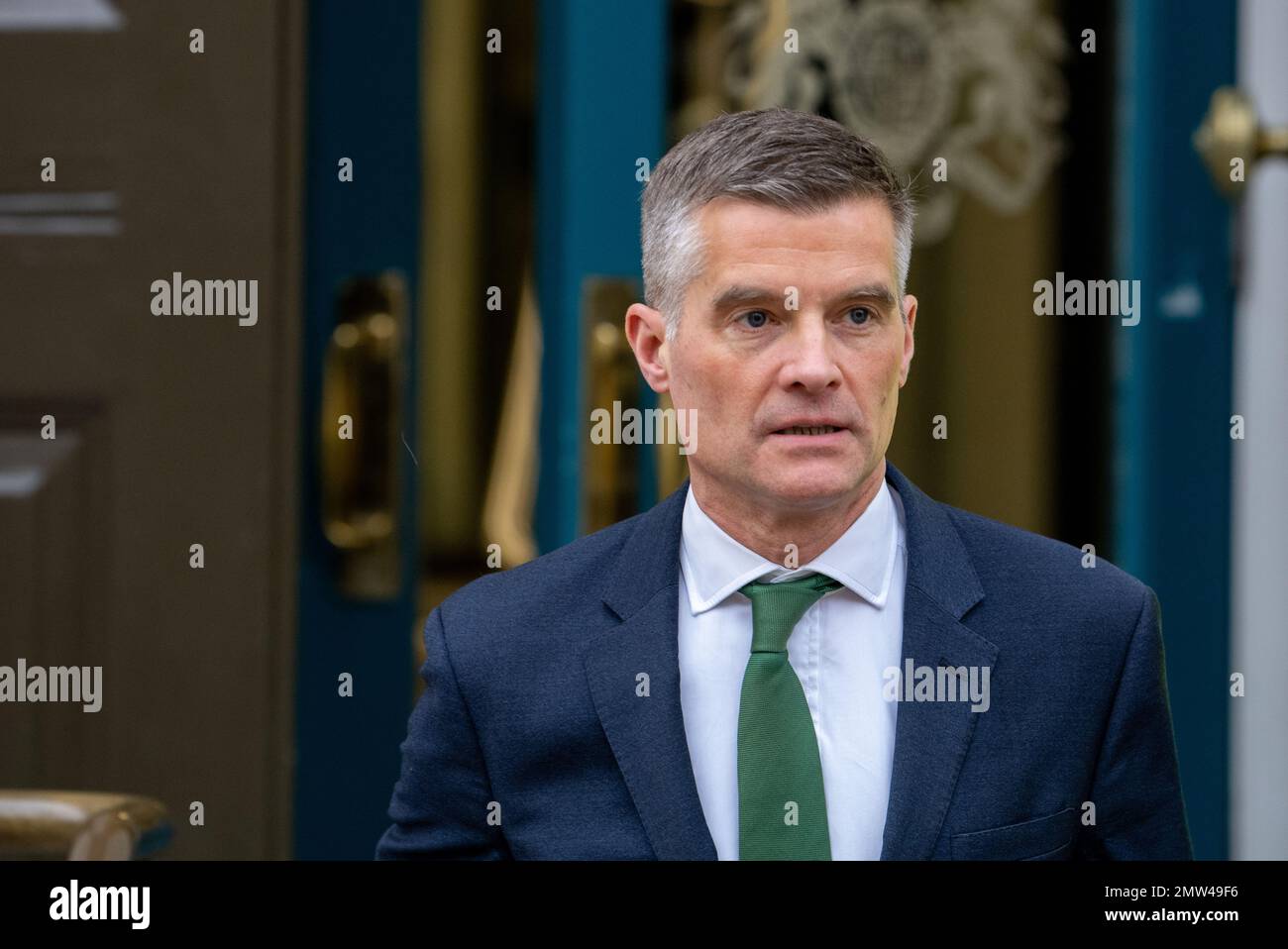 London, UK. 1st Feb, 2023. Ministers at the office London UK