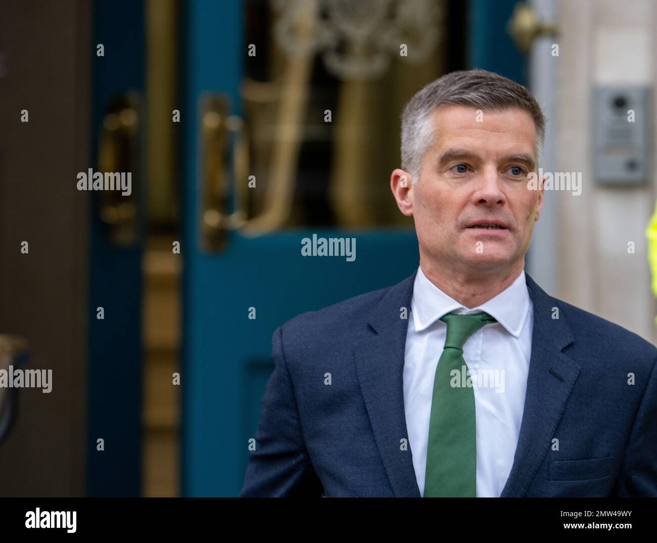 London, UK. 1st Feb, 2023. Ministers at the office London UK