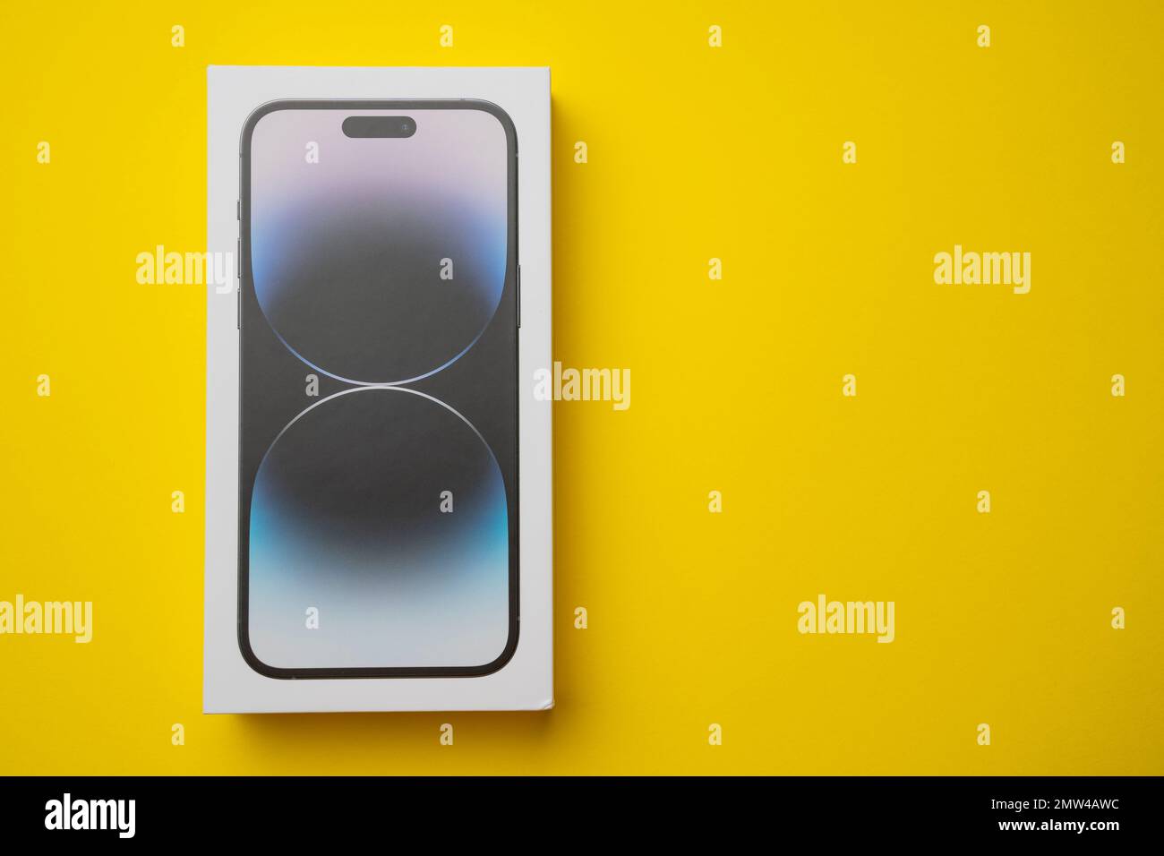 iPhone 14 Pro Max in Space Black color, in box. In Apple's latest phone ...