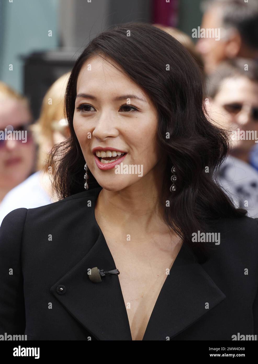 Chinese film actress Ziyi Zhang was spotted at the Grove shopping ...