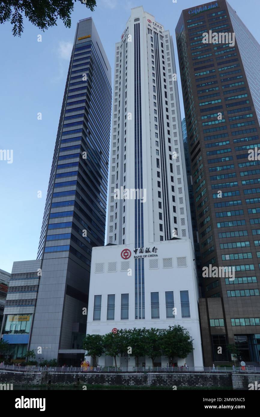Ccb Building Bank of China headquarters, Battery Road, Singapore Stock Photo - Alamy