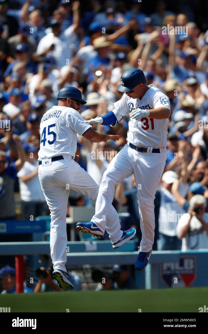 Joc Pederson's 2015 Los Angeles Dodgers Game-Worn Home Jersey #31