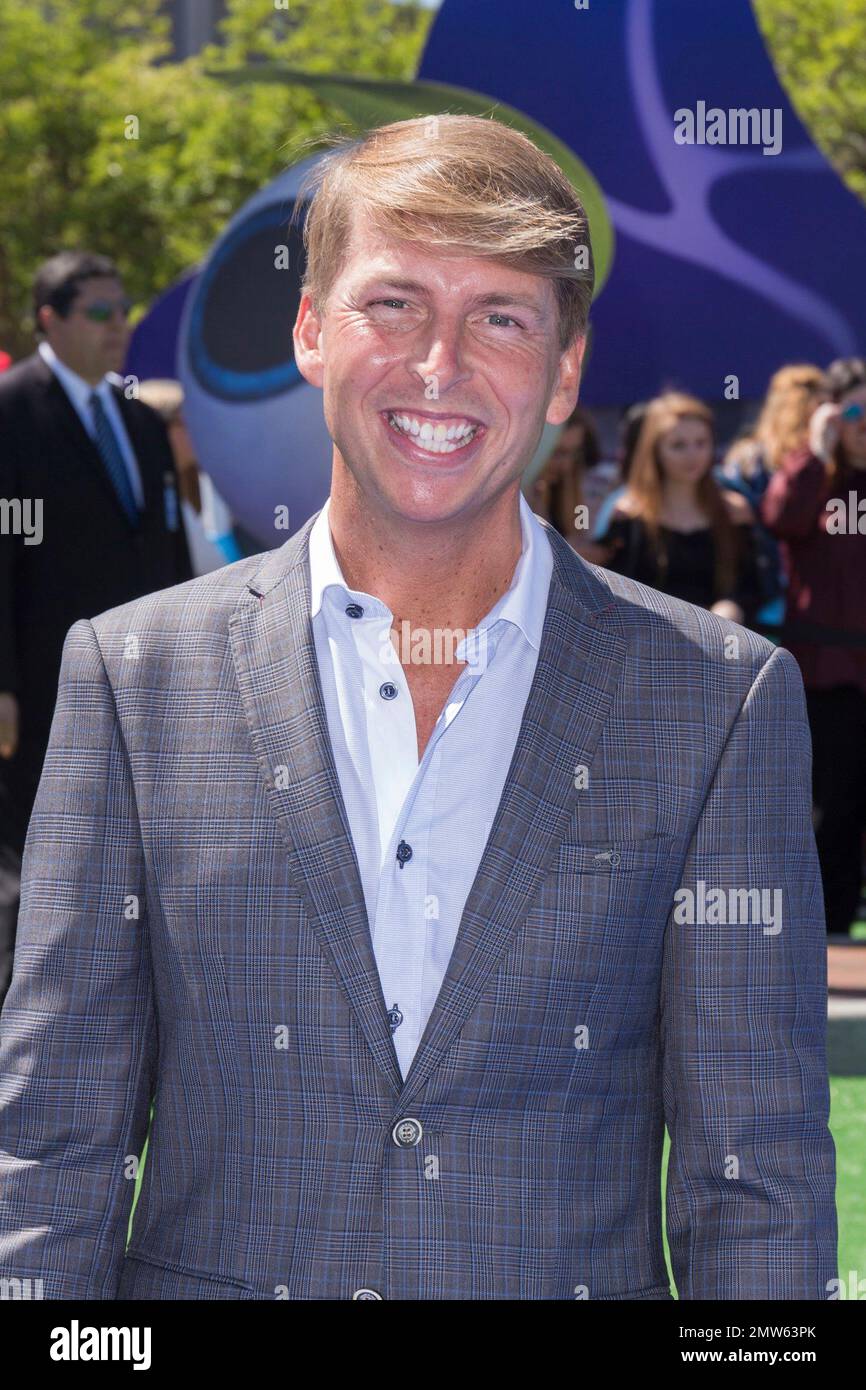 Jack McBrayer arrives at the World Premiere of "Smurfs: The Lost