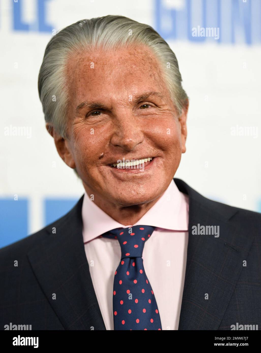George Hamilton attends the world premiere of 
