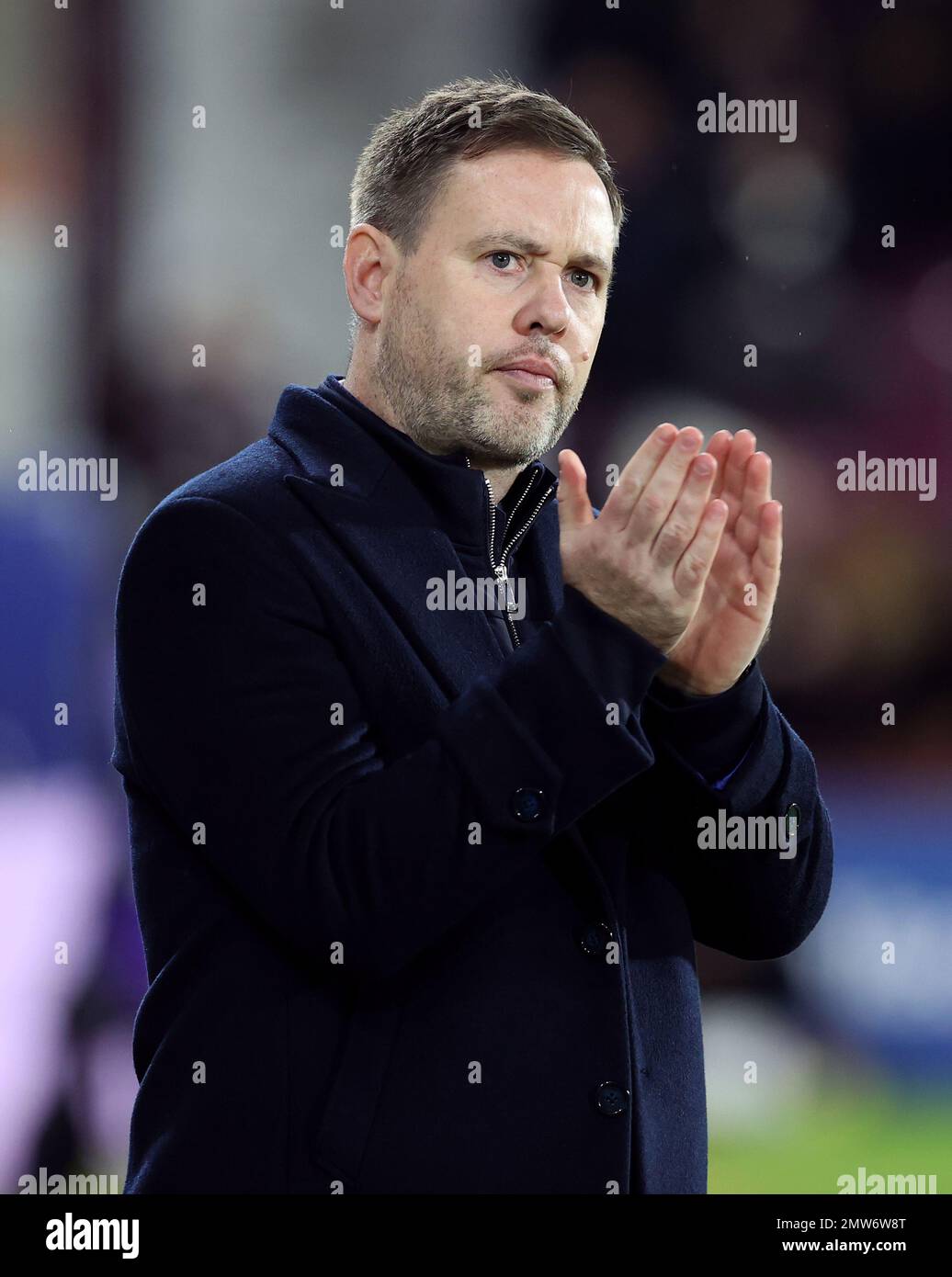 Rangers manager Michael Beale during the cinch Premiership match at ...