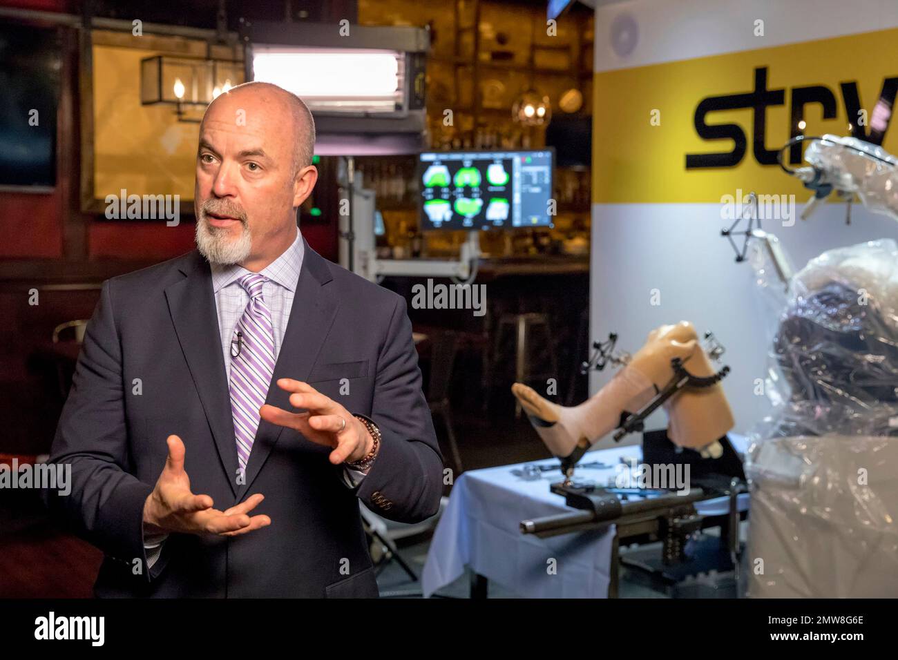 IMAGE DISTRIBUTED FOR STRYKER ORTHOPAEDICS Adam Freedhand, M.D., a