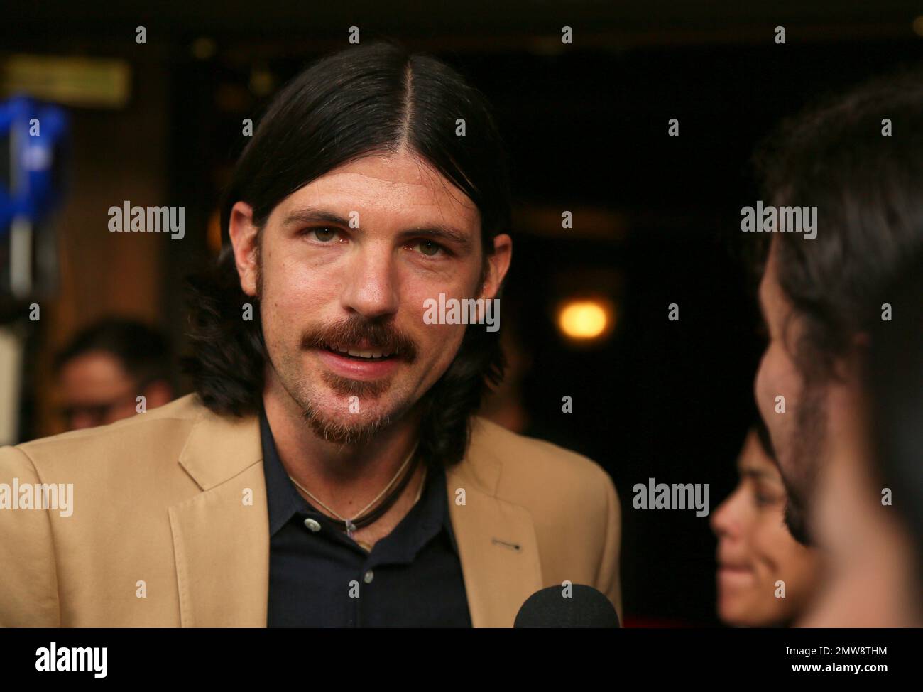Seth Avett arrives for the world premiere of “May It Last: A Portrait
