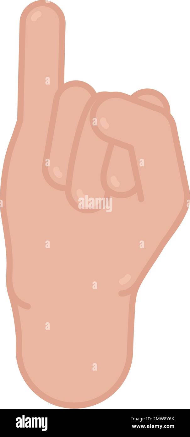 Isolated colored hand gesture icon Vector Stock Vector Image & Art - Alamy