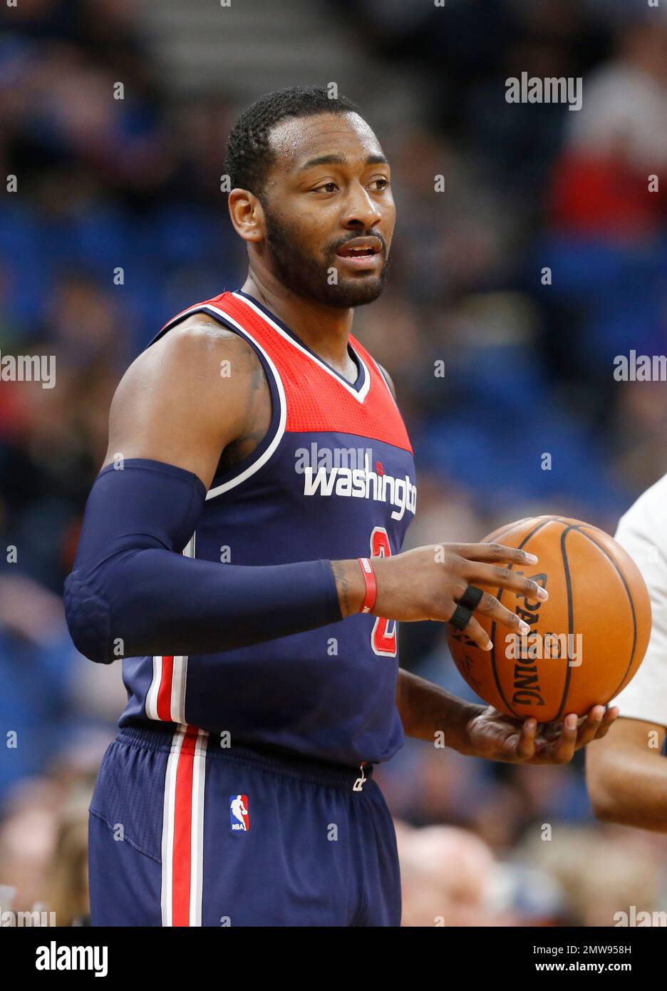 Washington Wizards' John Wall plays against the Golden State Warriors  during and NBA Summer League basketball game at Thomas & Mack Arena in Las  Vegas on Sunday, July 11, 2010. (AP Photo/Laura