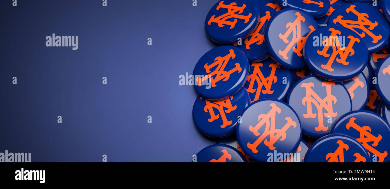 New york mets logo hi-res stock photography and images - Alamy