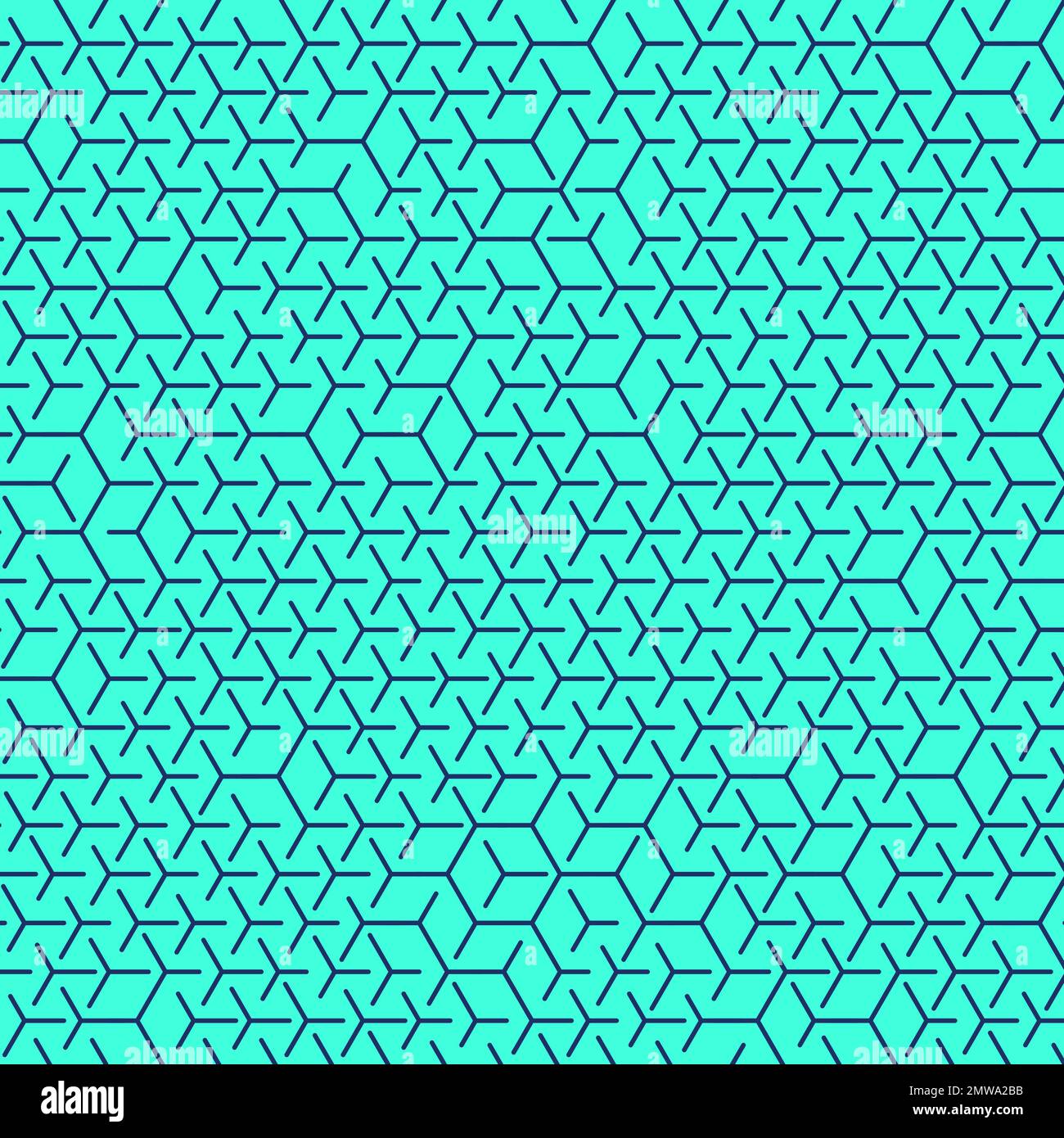 Hexagonal Maze generative pattern illustration Stock Vector Image & Art ...