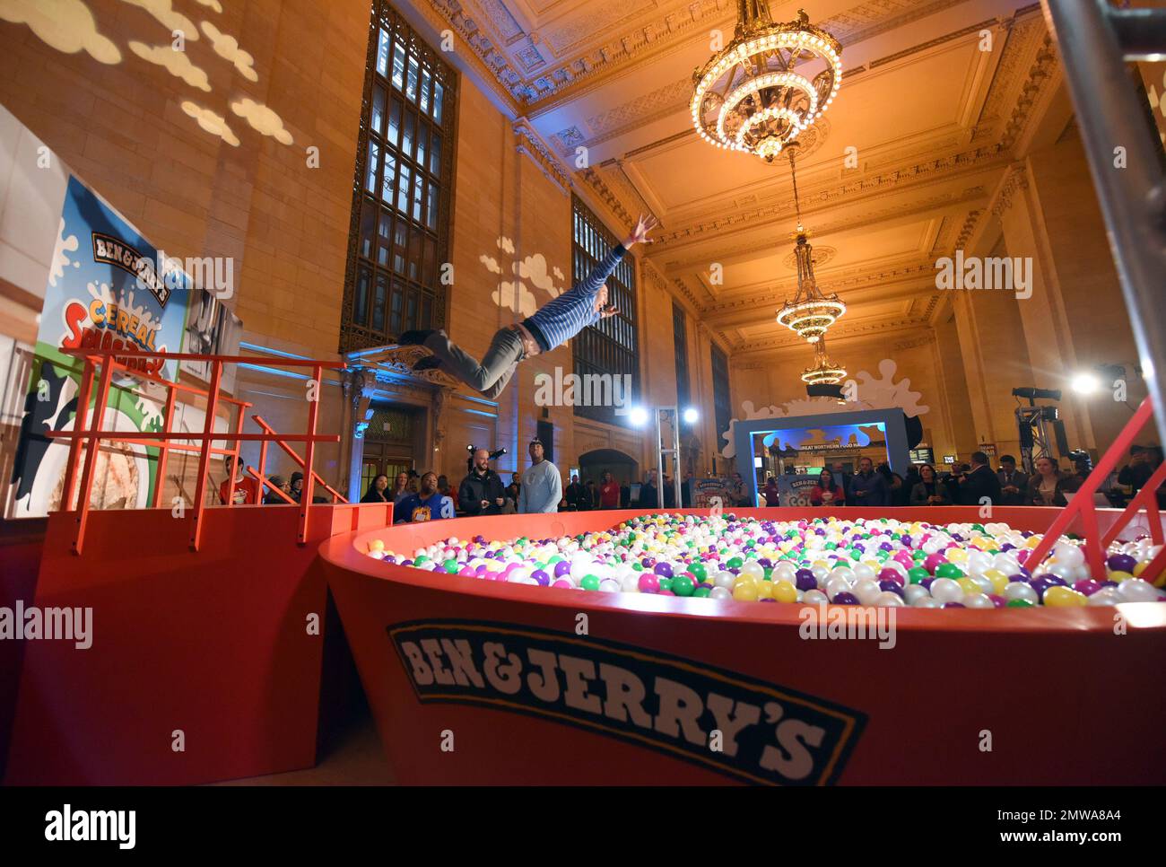 IMAGE DISTRIBUTED FOR BEN & JERRY'S Fans splash into Ben & Jerry’s