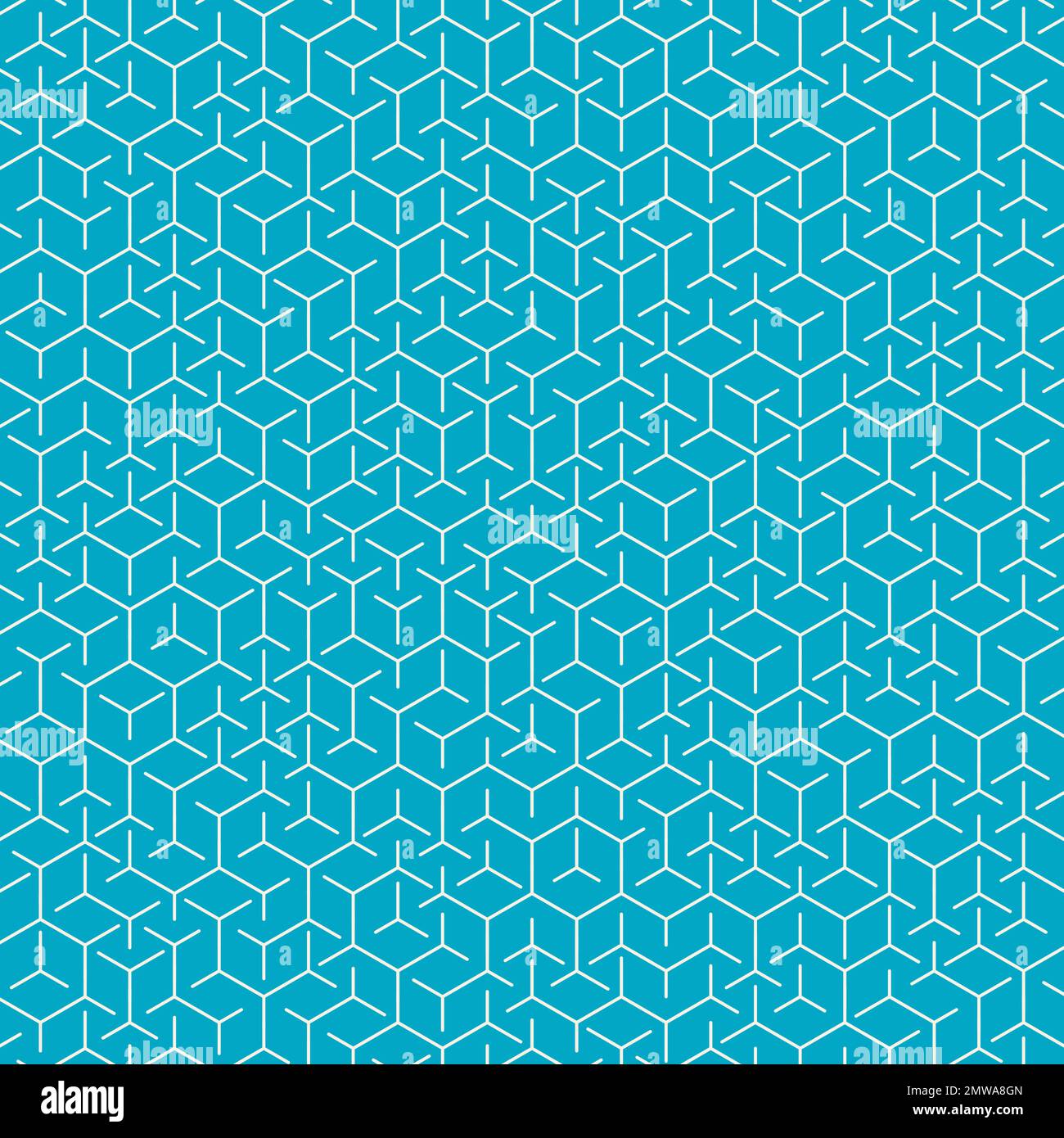 Hexagonal Maze generative pattern illustration Stock Vector Image & Art ...