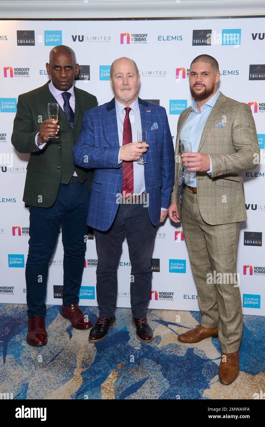 London, UK . 1 February, 2023 . Guests pictured attending the Legends of Rugby Dinner 2023 in aid of Nordoff Robins held at the JW Marriot Grosvenor House Hotel. Credit:  Alan D West/EMPICS/Alamy Live News Stock Photo
