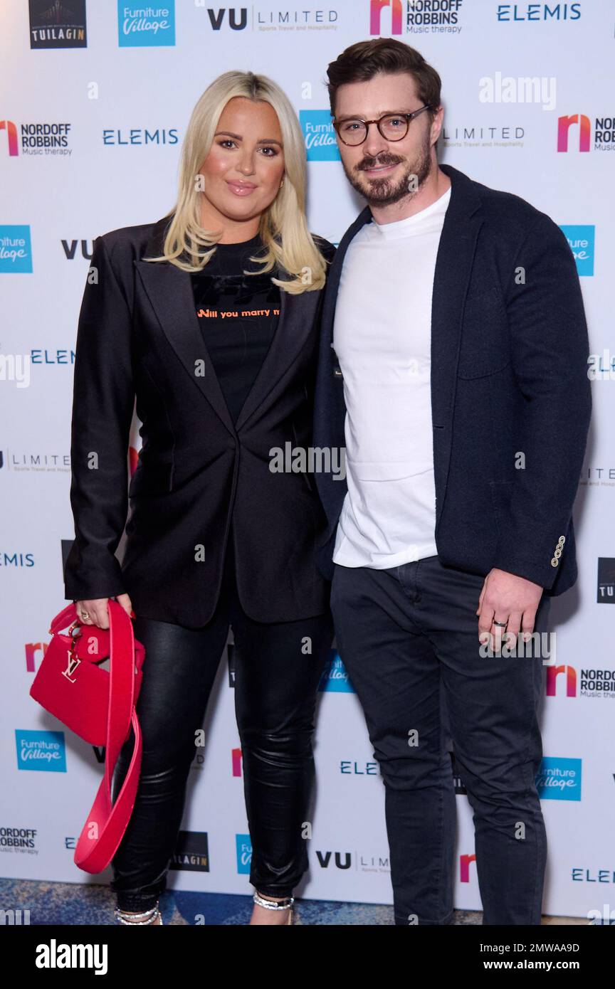 London, UK . 1 February, 2023 . Guests pictured attending the Legends of Rugby Dinner 2023 in aid of Nordoff Robins held at the JW Marriot Grosvenor House Hotel. Credit:  Alan D West/EMPICS/Alamy Live News Stock Photo