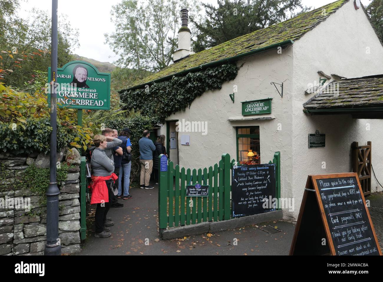 The Grasmere gingerbread shop, The Lake District Stock Photo