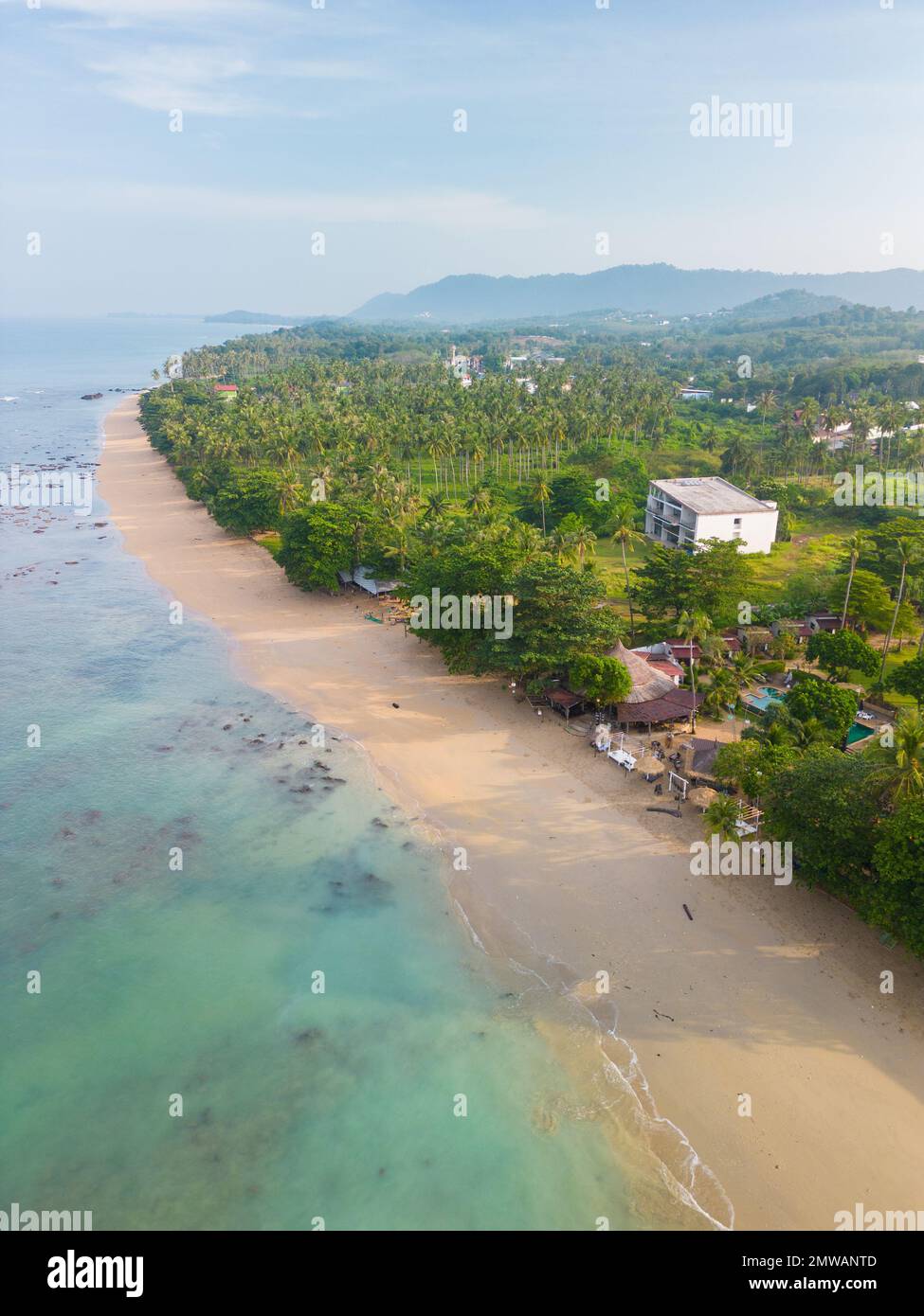 Aerial tropical island thailand koh hi-res stock photography and images ...