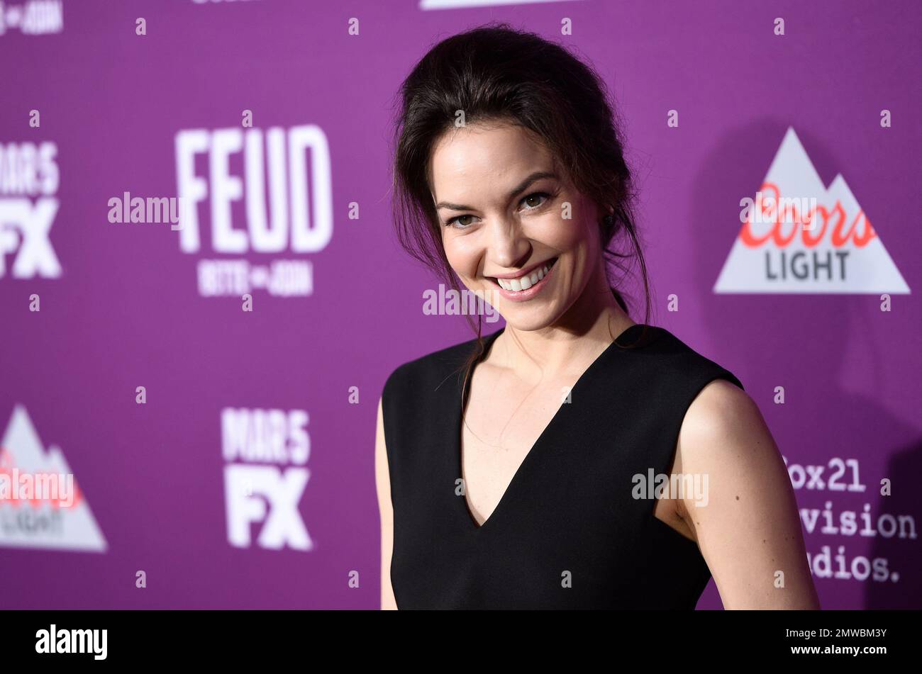 Britt Lower arrives at the Los Angeles Premiere of "Feud: Bette and