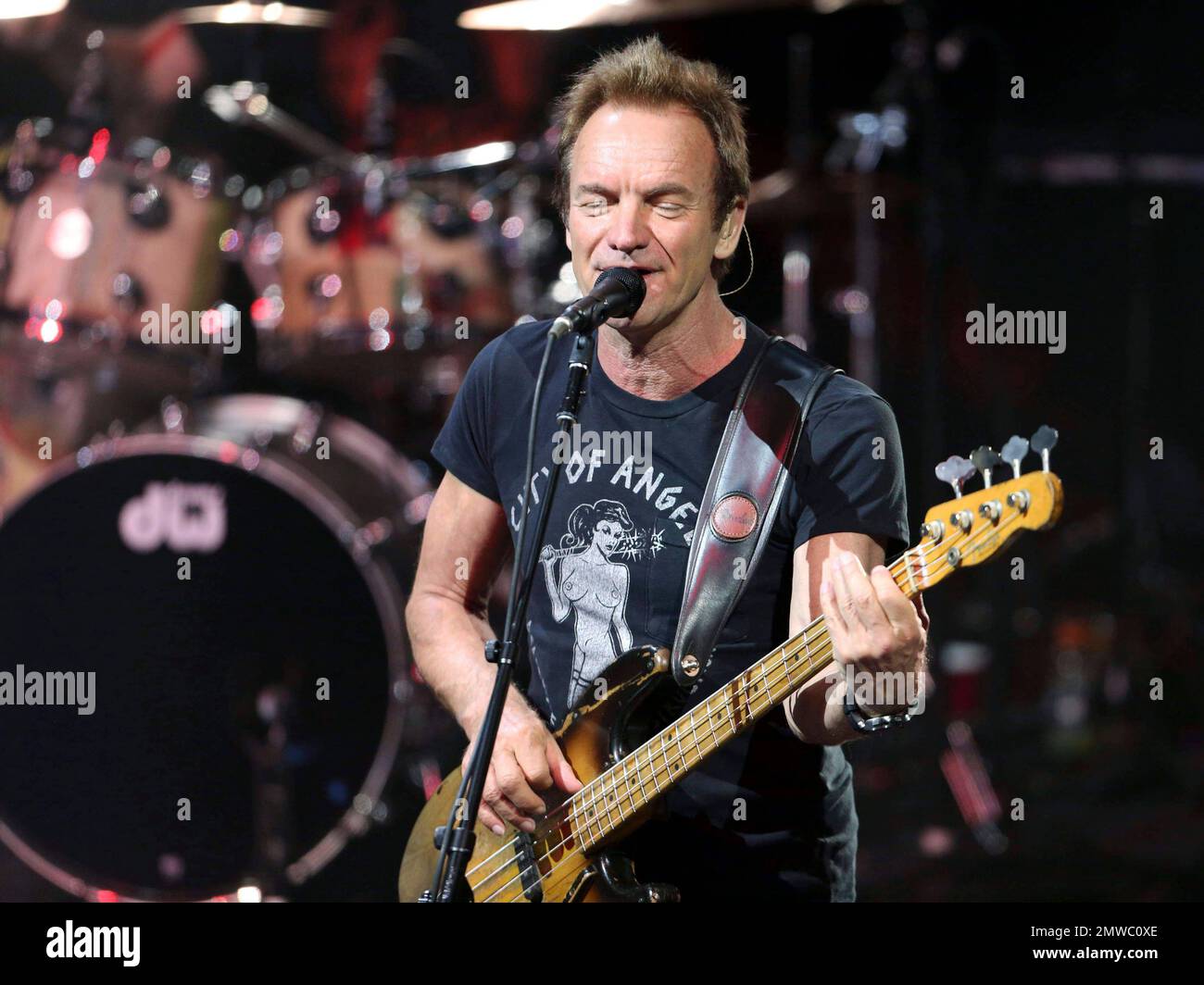 Sting performs during the Sting 57th & 9th World Tour at the