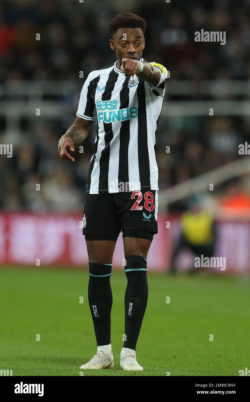 during the Carabao Cup Semi-Final 2ng Leg match between Newcastle United and Southampton at St. James's Park, Newcastle on Tuesday 31st January 2023. (Credit: Mark Fletcher | MI News) Credit: MI News & Sport /Alamy Live News Stock Photo