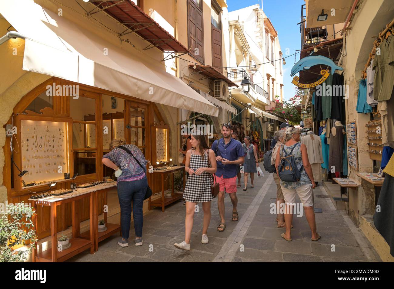 Crete jewellery shop hi-res stock photography and images - Alamy